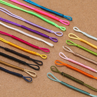 ST.KUNKKA 10Pcs เชือกไนล่อนถัก ด้ายลูกปัดหยก คอยล์วงแหวนดึงป…