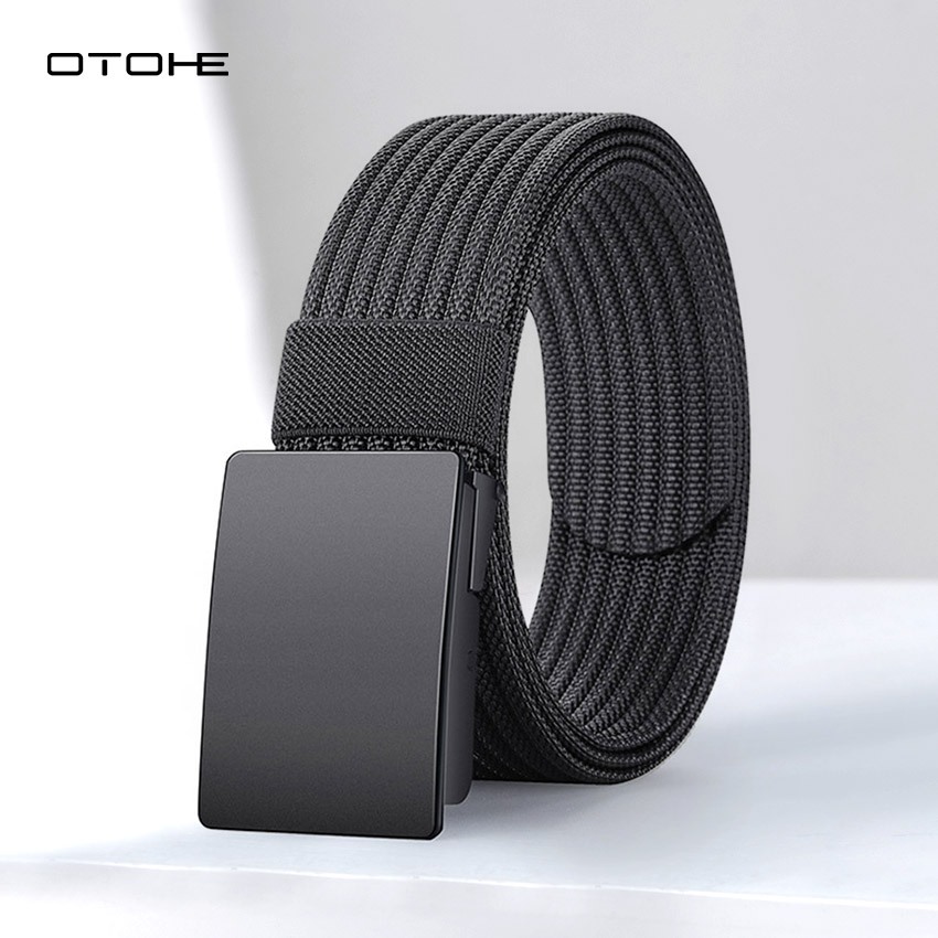 OTOHE เข็มขัดไนลอนสำหรับผู้ชาย ทนทาน มีสไตล์utility สำหรับกางเกงยีนส์วินเทจ