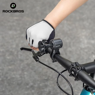 【TH Delivery】ROCKBROS กระดิ่งจักรยานไฟฟ้า 100dB กันฝน เสียงดังชัด ติดแฮนด์จักรยาน สำหรับจักรยานเสือภูเขา