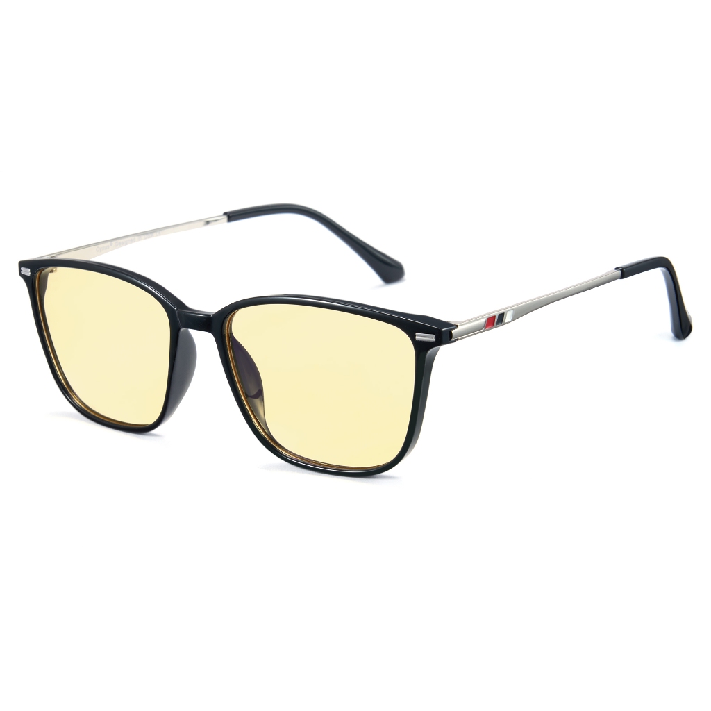 แว่นสายตาย้อนยุค ป้องกันรังสียูวีและแสงสีฟ้า ลดความเครียดและความเมื่อยล้าของตา ใ