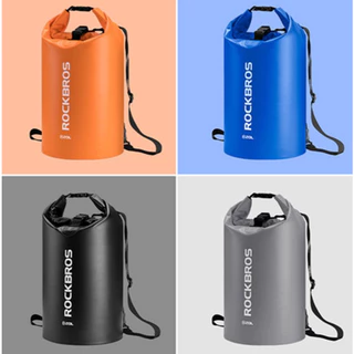 【TH Delivery】【TH Delivery】ROCKBROS กระเป๋ากันน้ำ PVC หลายขนาดี 2L/5L/10L/20L/30L/40L น้ำหนักเบา กันน้ำ 100% แบบสะพายหลัง เหมาะสำหรับว่ายน้ำ วิ่ง และแคมป์ปิ้ง
