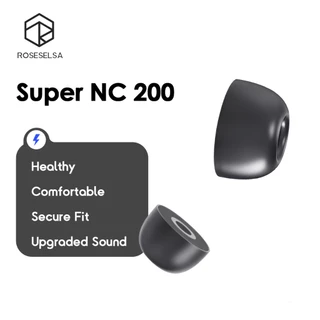 ROSESELSA Super NC 200 จุกหูฟังตัดเสียงรบกวนซิลิโคน 10dB