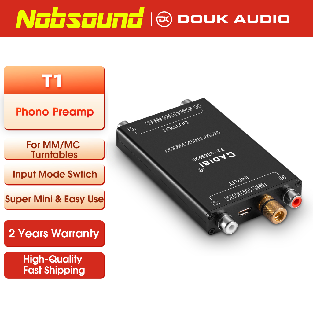 Mini MM MC Phono Stage RIAA Preamp Turntable เครื่องเล่นแผ่นเสียงไวนิล Preamplifier