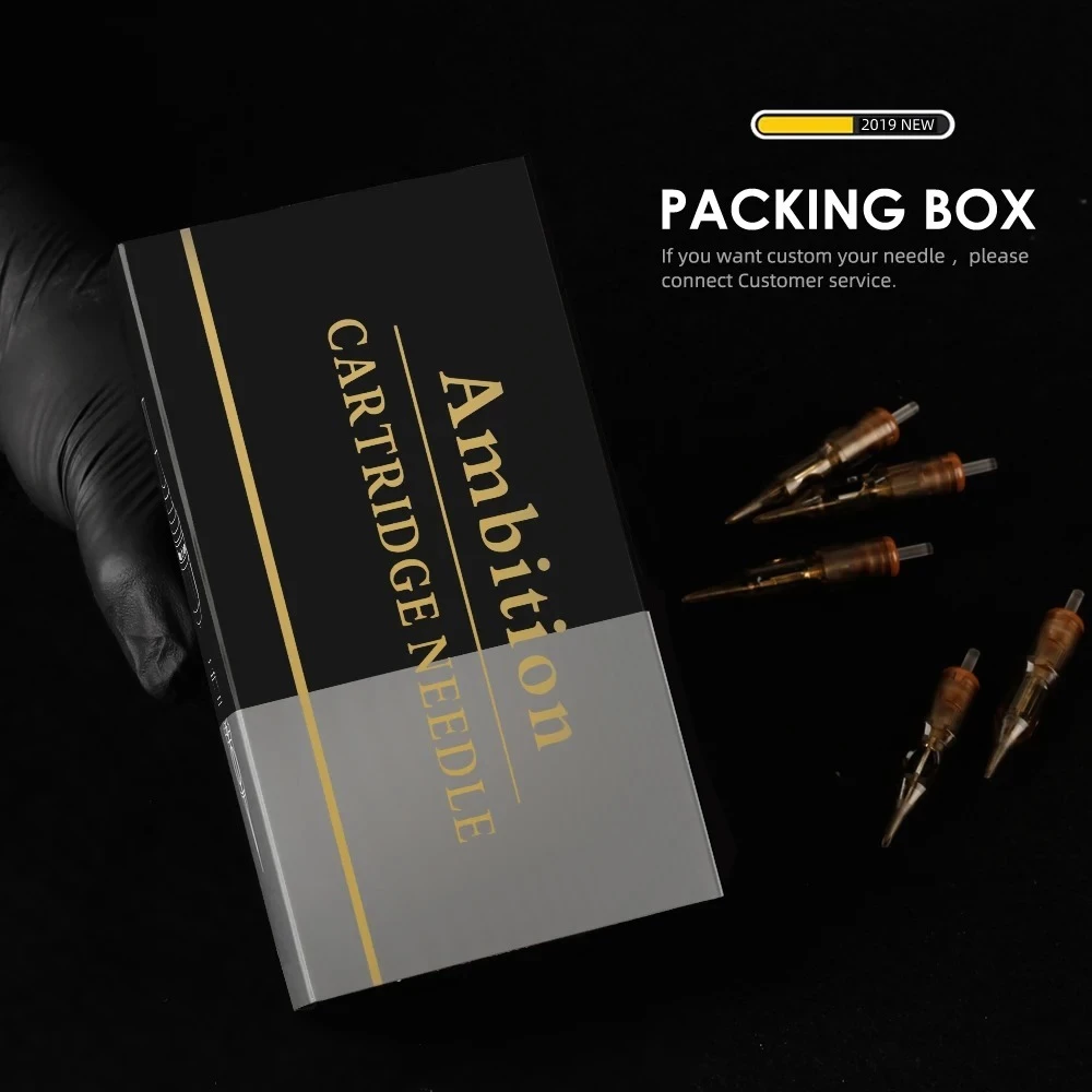 10PC Ambition เข็มสักลาย เข็มสัก แบบใช้แล้วทิ้ง จํานวน 0.35mm | เหมาะสำหรับสักลาย / สักคิ้ว / สักปาก / หนังศีรษะ / อายไลเนอร์