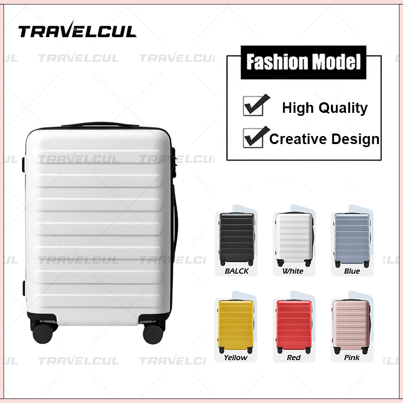 TRAVELCUL 20Inchs กระเป๋าเดินทางธุรกิจกระเป๋าเดินทางทนทาน 360°กระเป๋าเดินทางล้อสากล 7KG