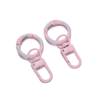 ST.KUNKKA โลหะผสมสังกะสี ห่วงกลมขนาด สไตล์โดนัท สําหรับทําเครื่องประดับ DIY 23.5 * 50 มม 1Pcs