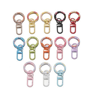 ST.KUNKKA โลหะผสมสังกะสี ห่วงกลมขนาด สไตล์โดนัท สําหรับทําเครื่องประดับ DIY 23.5 * 50 มม 1Pcs