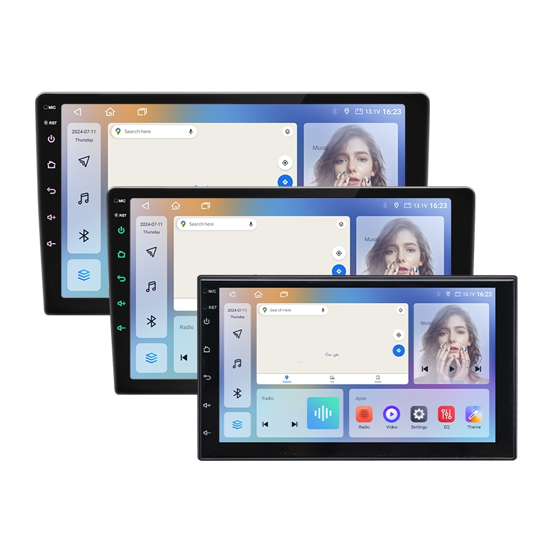 นําทาง Android 2+32G ห้าง Google ในตัว 5GWIFI บลูทูธไร้สาย carplay Android auto Car Navigator