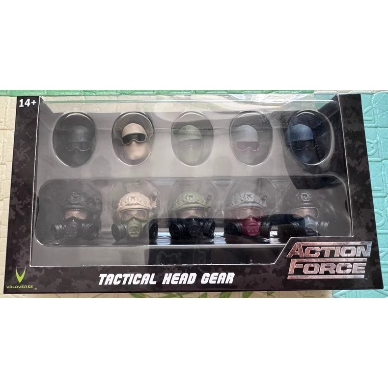 Valaverse Actionforce Series Head Sculpt Accessory Kit