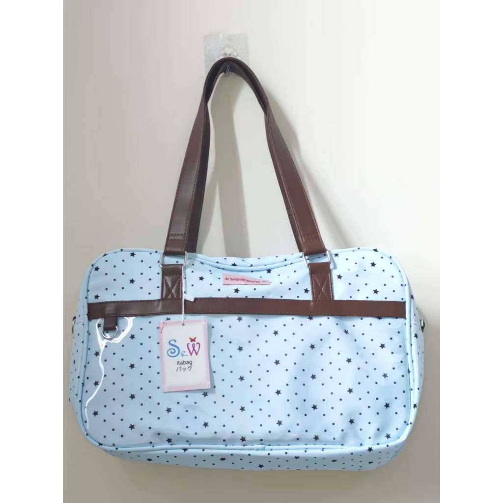 [พร้อมที่จะจัดส่ง] Se.W Itabag Women Bag กระเป๋าสตรี กระเป๋าไหล่ กระเป๋าสลิง ลูกไม้น้ำหนักเบา สไตล์ญี่ปุ่นน่ารัก ความจุขนาดใหญ่สำหรับคอนเซอร์ตการเดินทาง ราคา ถูกที่สุด ดีลบีเคเค แกลเลอรีภาพที่ 6