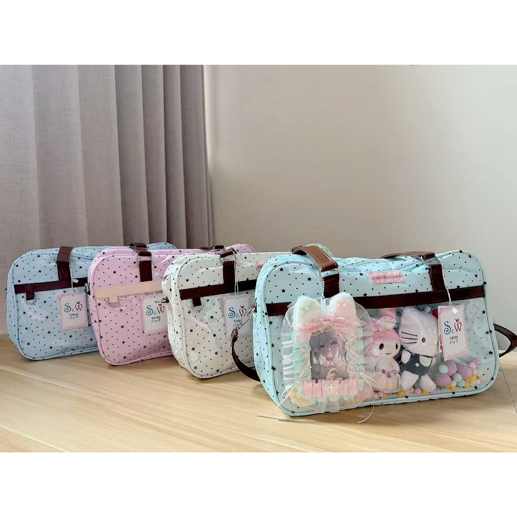 [พร้อมที่จะจัดส่ง] Se.W Itabag Women Bag กระเป๋าสตรี กระเป๋าไหล่ กระเป๋าสลิง ลูกไม้น้ำหนักเบา สไตล์ญี่ปุ่นน่ารัก ความจุขนาดใหญ่สำหรับคอนเซอร์ตการเดินทาง ราคา ถูกที่สุด ดีลบีเคเค แกลเลอรีภาพที่ 7
