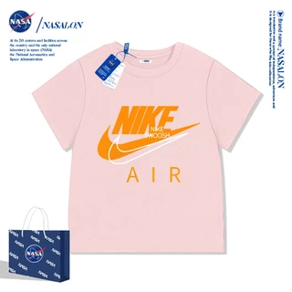 【จัดส่งภายใน 24 ชั่วโมง】NASA เสื้อยืดเด็ก เสื้อยืดชายหญิง ผ้าฝ้าย 100% ระบายอากาศ ทรงหลวม เสื้อผ้าแบรนด์อินเทรนด์ คุณภาพดี