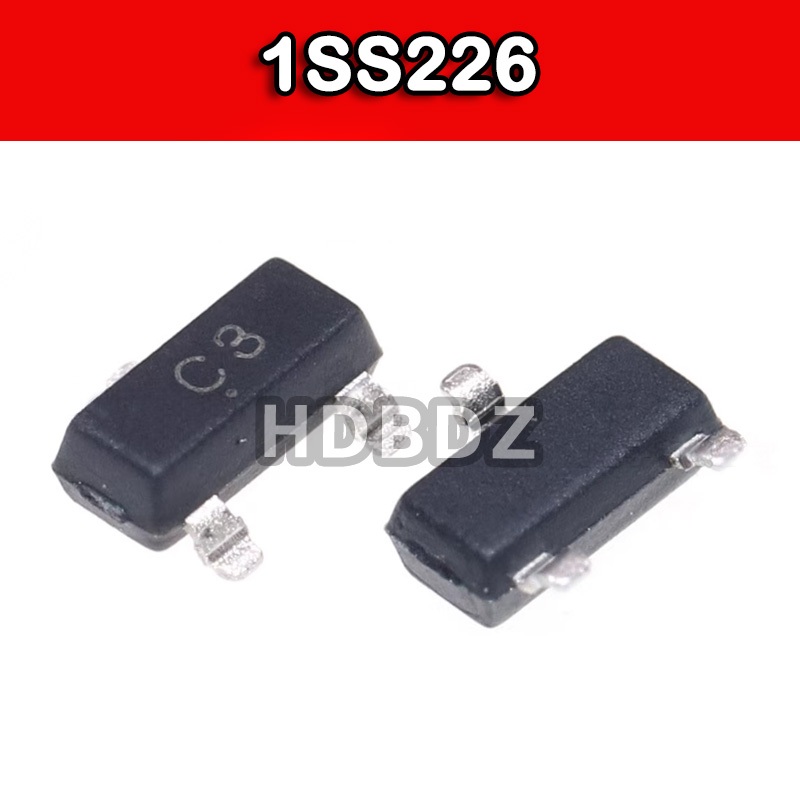 20~50PCS 1SS226 C3 SOT-23 80V/100mA สวิทช์ไดโอด IC SMD PNP
