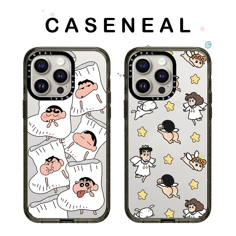 CASENEAL สนุกการ์ตูนคุณภาพสูงอะคริลิคเคสโทรศัพท์เหมาะสําหรับ iPhone 17ProMax 17pro 17 air 16promax 16 15promax 15 14promax 13 13promax แฟชั่น Anti Drop Hard Case – โปรปัง