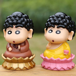 🛒พระพุทธรูปเครยอนชินจังรูป พระพุทธรูปขนาดเล็กประดับใหม่ น่าร…