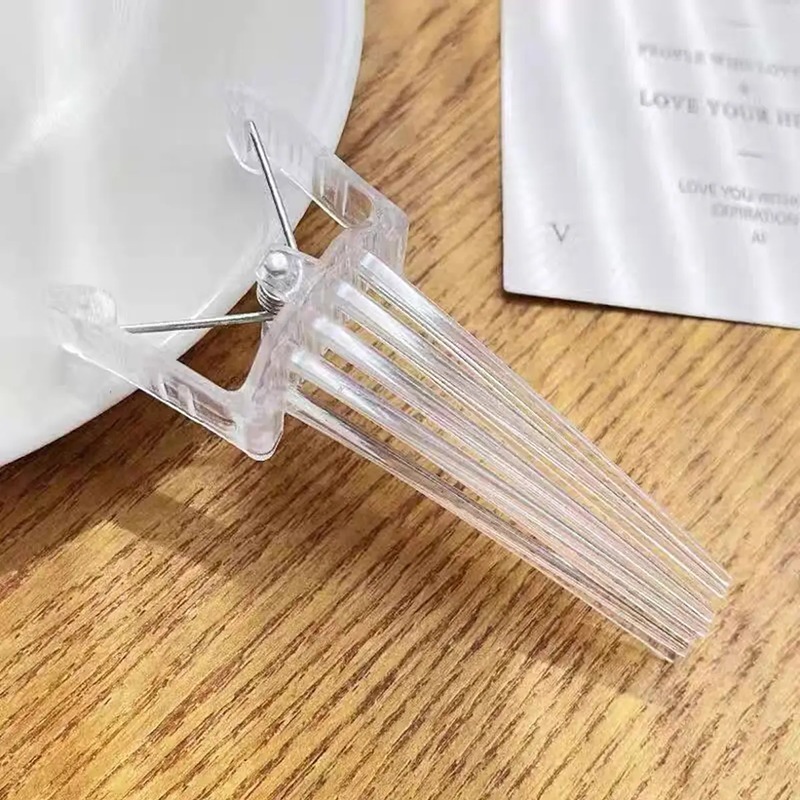 หวีคลิปสำหรับจัดแต่งทรงผมและสร้างลอนผม ใช้งานได้สะดวกและมีประโยชน์ - รูปที่ 4