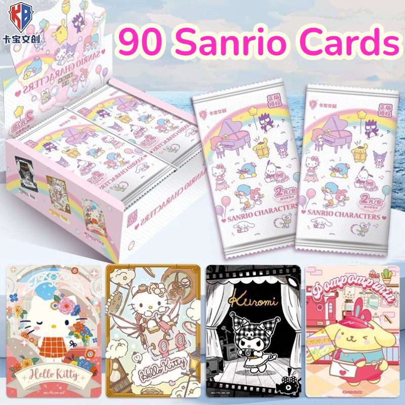 90 sanrio การ์ด kabao ซานริโอ Kuromi Melody rare SXP/MR/SSR Polaroid card อะนิเมะ สาว ของขวัญ
