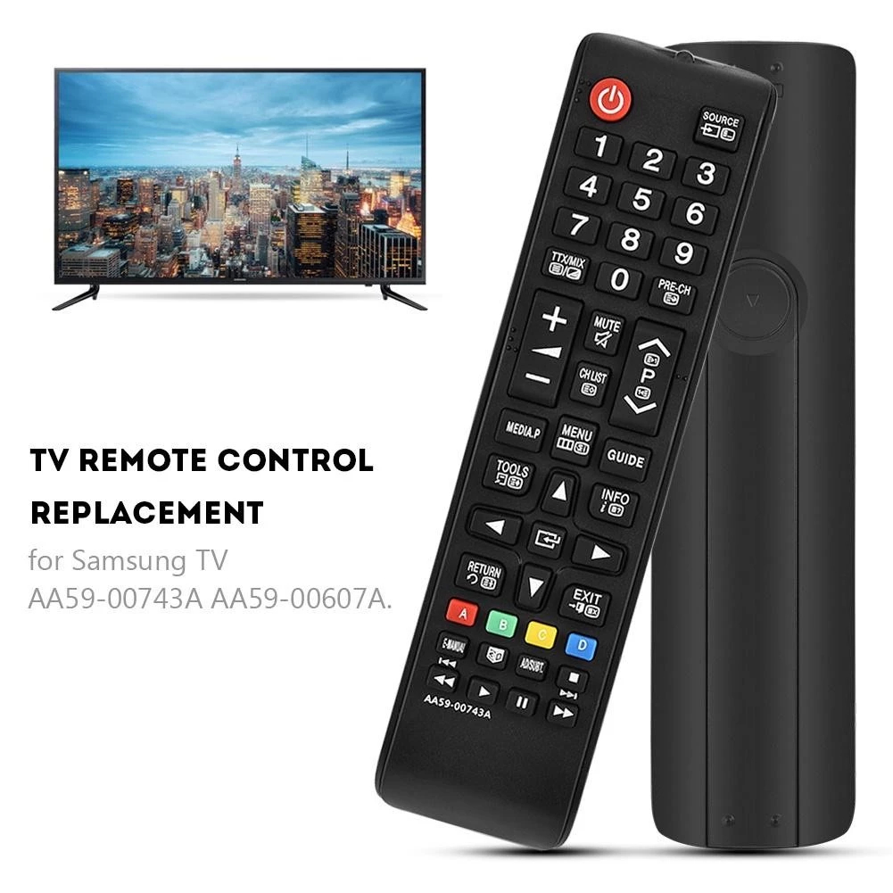 สําหรับ AA59-00607A Samsung รีโมทคอนโทรล AA59-00607A AA59-0073A สําหรับ Samsung LED LCD TV Fit พร้อม