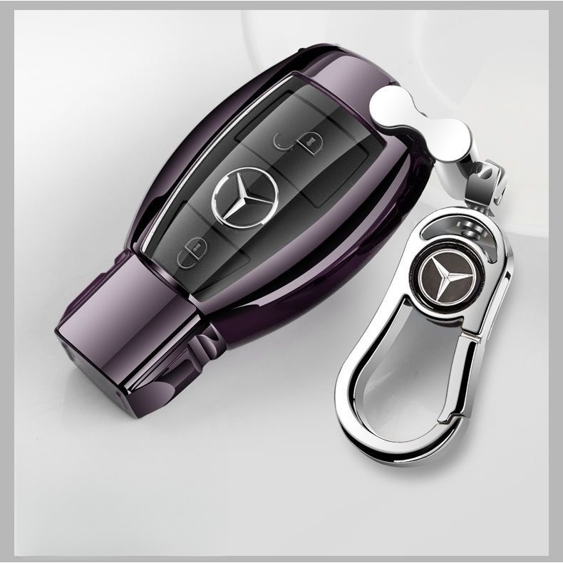 พร้อมส่ง เคสกุญแจรีโมทรถยนต์ สําหรับ Benz Mercedes-Benz CLA200 CLA250 C200 C250 C300 E250 A180