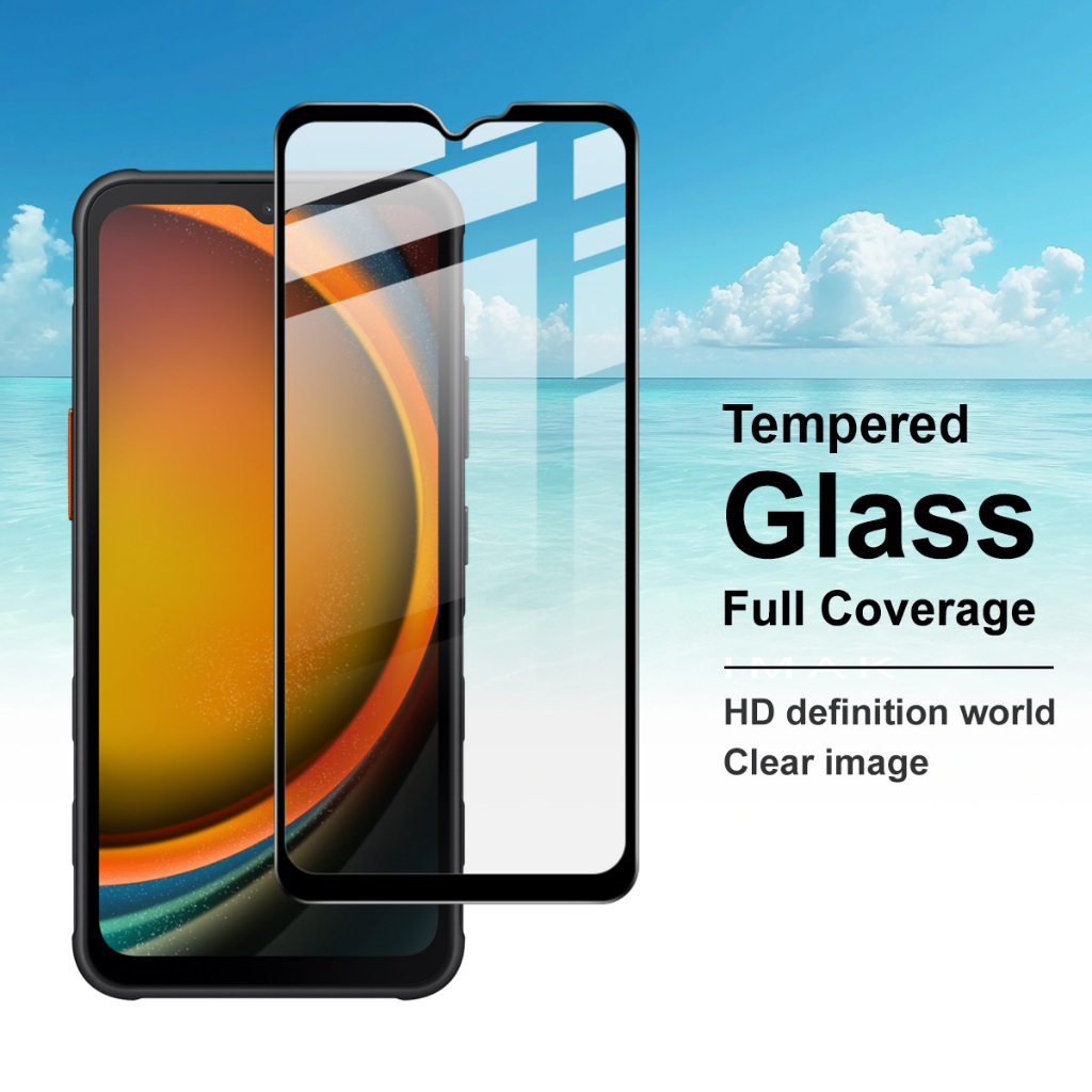 Imak Samsung Galaxy Xcover 7 5G / Xcover 7 Pro 5G Full Coverage Tempered Glass Film ฟิล์มกันรอยหน้าจ
