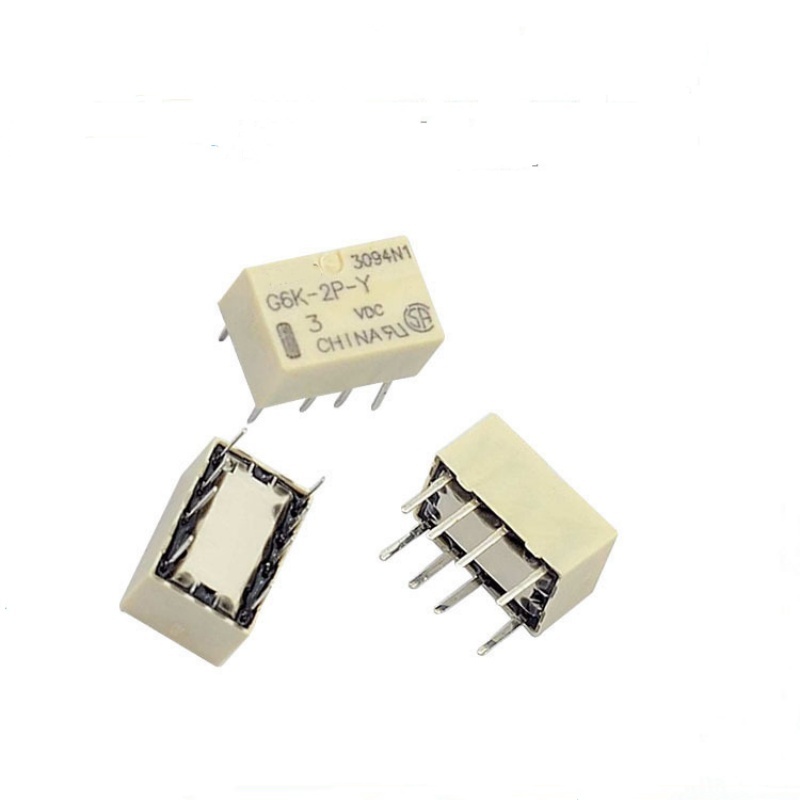 รีเลย์ G6K-2P-Y 3 5 12 24VDC 8 Pins 1A