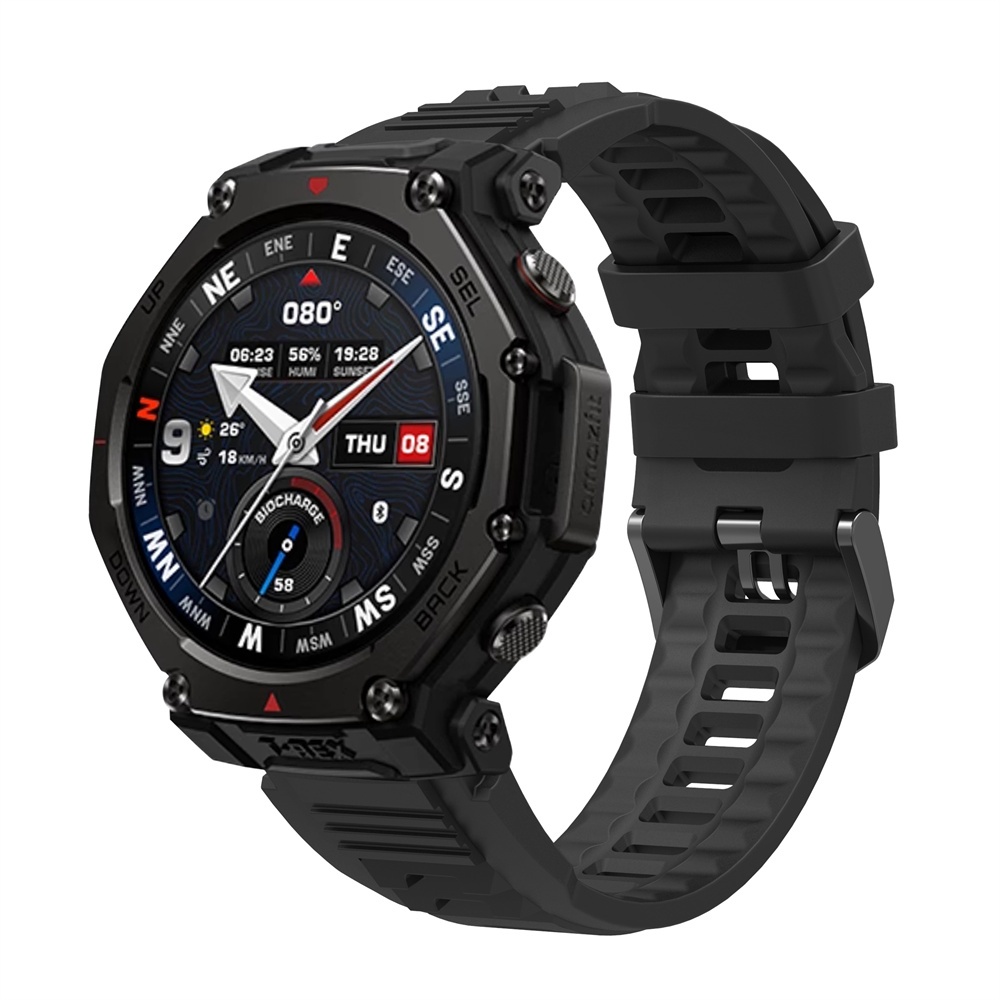 อุปกรณ์เสริมห่วงสร้อยข้อมือสายรัดซิลิโคนสําหรับ Amazfit T-Rex 3 / T-Rex 3 Pro - รูปที่ 7