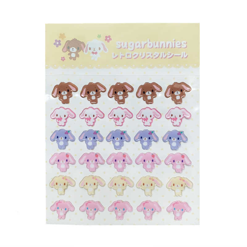 น่ารัก Sugarbunnies สติกเกอร์การ์ตูนอะนิเมะกระต่าย Kawaii สติกเกอร์โน้ตบุ๊คแล็ปท็อปสติกเกอร์ตกแต่งหนังสือ