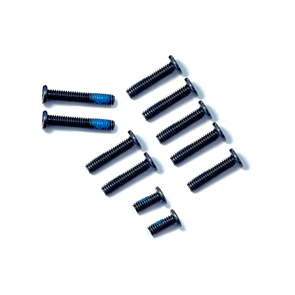 สีดําล่างฐานฝาครอบสกรูสําหรับ ASUS TUF GAMING F15 FX506 FX506LU FX506LI FX506LH สําหรับ TUF GAMING A