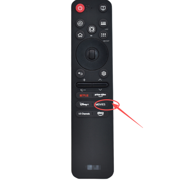 ลูกชายใหม่76046605 TV Magic Remote LG 2025 TV: OLED G5, C5, B5 series, QNED 92A, 85A, 80A Series, UA