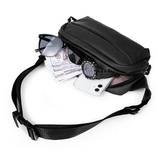 BOSTANTEN Men's Waist Bag กระเป๋าคาดเอวผู้ชาย กันน้ำ ความจุใหญ่ ใช้งานสะดวก เหมาะสำหรับทุกกิจกรรม