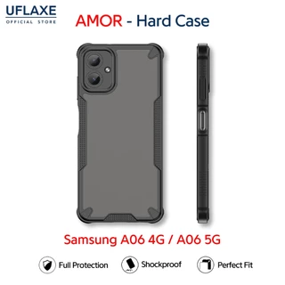 UFLAXE AMOR - เคส Samsung Galaxy A06 4G / A06 5G - เคสแข็งกันกระแทกด้าน เคสโทรศัพท์กันรอยนิ้วมือการปกป้องเต็มรูปแบบ