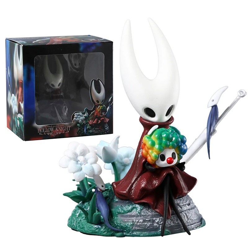 Hollow Knight Hornet อะนิเมะเกมรูป Hollow Knight Gods Nightmares Action Figure ตุ๊กตาสะสมของเล่นของข