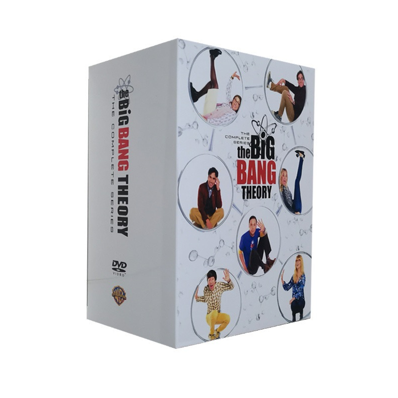 Life Big Bang Theory Season 1-12 เวอร์ชันเต็ม The Big Bang Theory 37DVD คําบรรยายการออกเสียงภาษาอังก