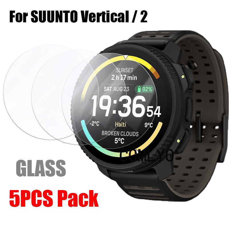 สําหรับ SUUNTO Vertical 2 Smart watch Glass Screen Protector Tempered 9H 2.5D Film
