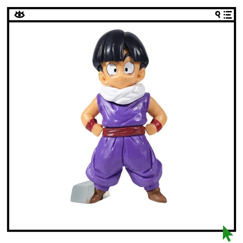 12 ซม.อะนิเมะ Dragon Ball EX รูป Cutes Son Gohan เด็กรูป Strong Chains Son Gohan ตัวเลขการกระทํา PVC ตุ๊กตาของเล่นของขวัญ
