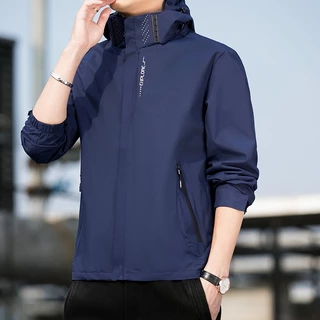 【จัดส่งที่รวดเร็วCOD】 ฤดูร้อน เสื้อแจ็คเก็ตกันน้ำ กันลม น้ำหนักเบา ระบายอากาศได้ สำหรับผู้ชาย Man Clothing UV ป้องกันแสงแดด คลุมด้วยผ้าตกปลา เดินป่ากลางแจ้ง