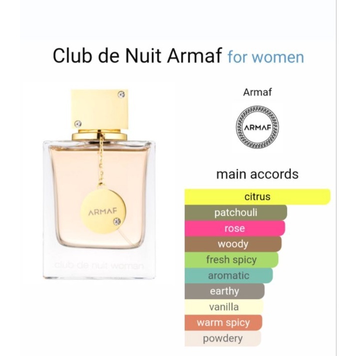 Armaf Club De Nuit Woman Eau de Parfum 105ML [ Original Perfume Women by Armaf ]