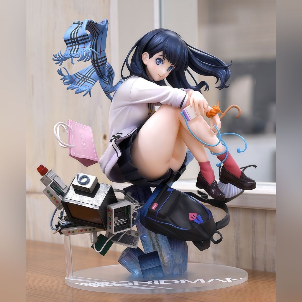 16 ซม.อะนิเมะ SSSS.GRIDMAN Takarada Rikka Action Figure PVC ของเล่น Status ตกแต่งเดสก์ท็อปเครื่องประ