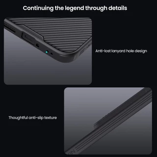 Nillkin Luxury CamShield สําหรับ Xiaomi 17T Pro 15T Pro 14T Pro กรณีกล้อง Slider Frosting กันกระแทกปกหลัง