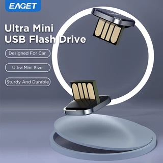 EAGET U8A Ultra Mini USB2.0 แฟลชไดรฟ์สําหรับรถยนต์ (8GB/16GB/32GB/64GB)