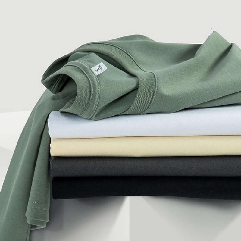 เสื้อยืดแนวสตรีทคอกลมแขนยาว พิมพ์ลายหลวม สำหรับผู้ชาย ไซส์ S-3XL ใส่สบาย - รูปที่ 7