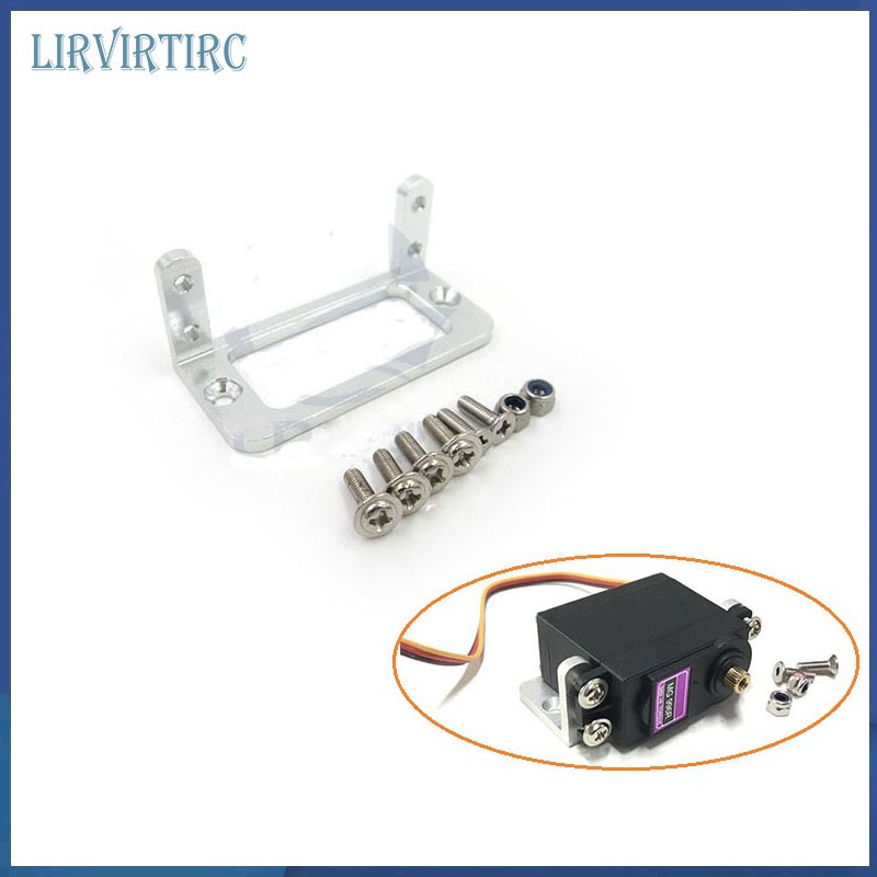 Servo Mount อลูมิเนียม MG995 MG996R S3003 มาตรฐาน servo Bracket สําหรับ RC รถเรือ