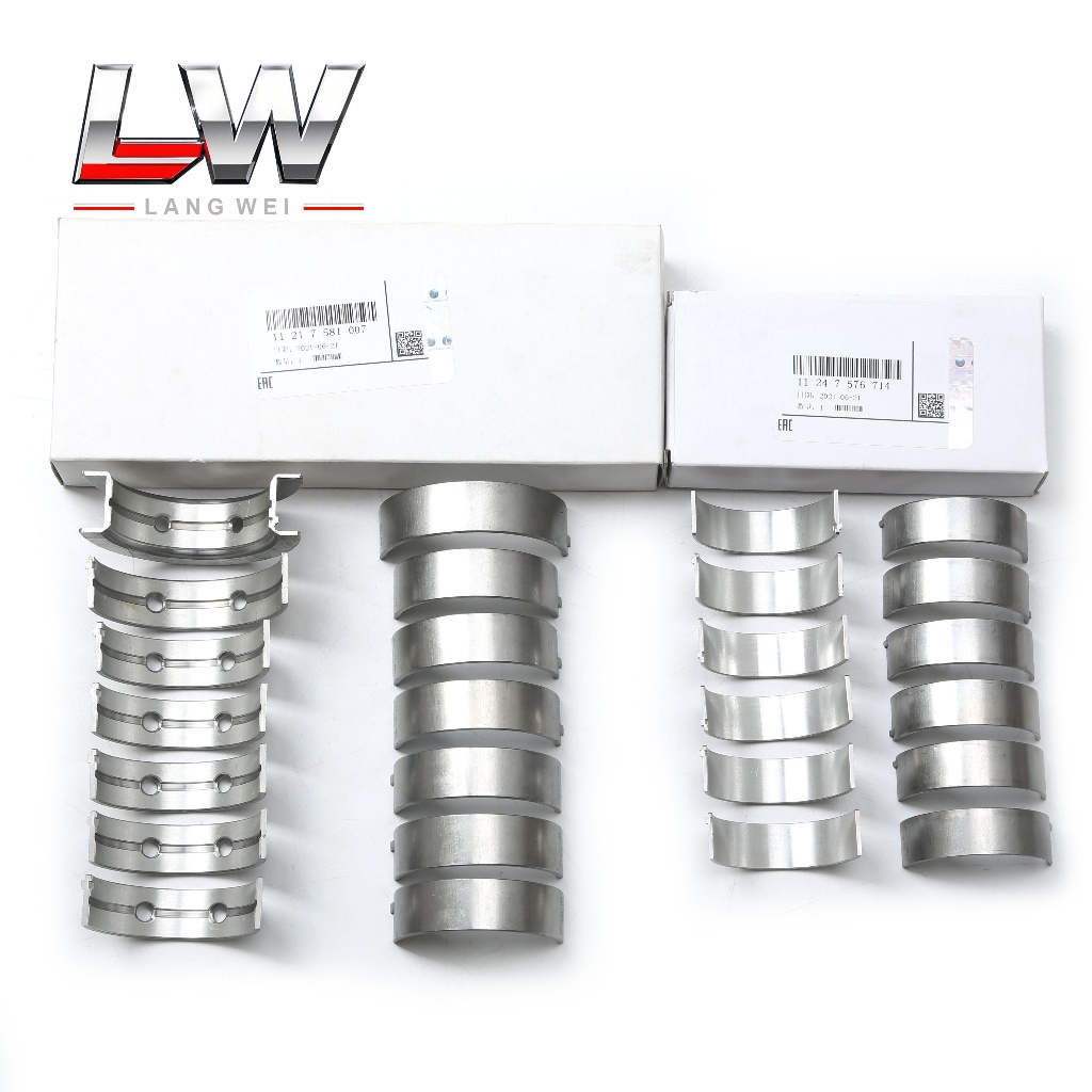 N55B30A 3.0L เครื่องยนต์เพลาข้อเหวี่ยงหลัก & Con Rod Bearing ชุดสําหรับ BMW F20 E82 F22 F87 E90 F30 