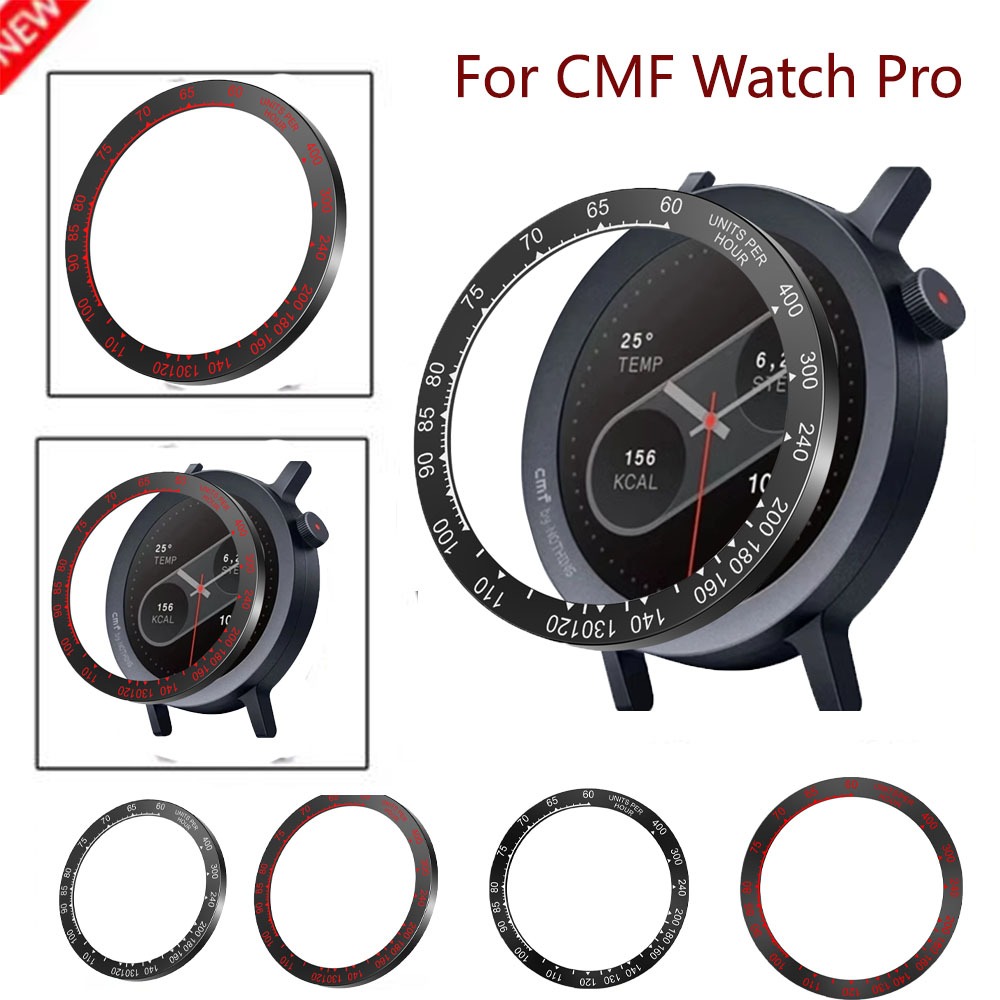 สําหรับ CMF นาฬิกา Pro พลาสติกนาฬิกา BEZEL แหวนป้องกันนาฬิกา BEZEL Shell เปลี่ยนตกแต่งป้องกันหน้าจออุปกรณ์เสริม