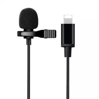 แบบมีสาย 1.5 ม. ความยาว Vlog การบันทึกสําหรับคลิปไมโครโฟน 3.5 มม. Type-C & IOS Mini Lavalier Lapel Mic