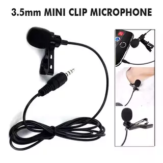 แบบมีสาย 1.5 ม. ความยาว Vlog การบันทึกสําหรับคลิปไมโครโฟน 3.5 มม. Type-C & IOS Mini Lavalier Lapel Mic