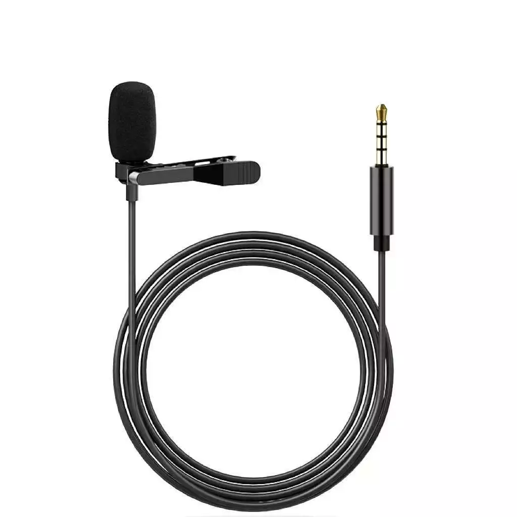 แบบมีสาย 1.5 ม. ความยาว Vlog การบันทึกสําหรับคลิปไมโครโฟน 3.5 มม. Type-C & IOS Mini Lavalier Lapel Mic