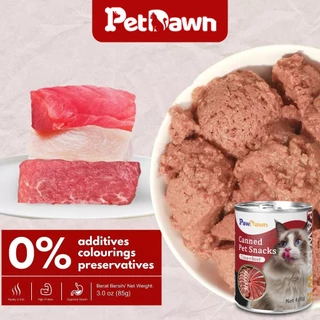 400g+ อาหารเปียกแมวบรรจุกระป๋อง สำหรับลูกแมว 1 เดือนขึ้นไป ทำจากเนื้อปลาแท้