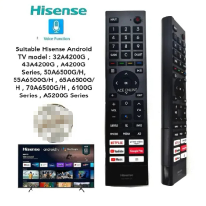 เสียงของเขาที่ผิดปกติ ERF3K80H(2K) ERF3F80H เสียง Hisense ERF3A80 เสียงรีโมทคอนโทรล android สมาร์ท L
