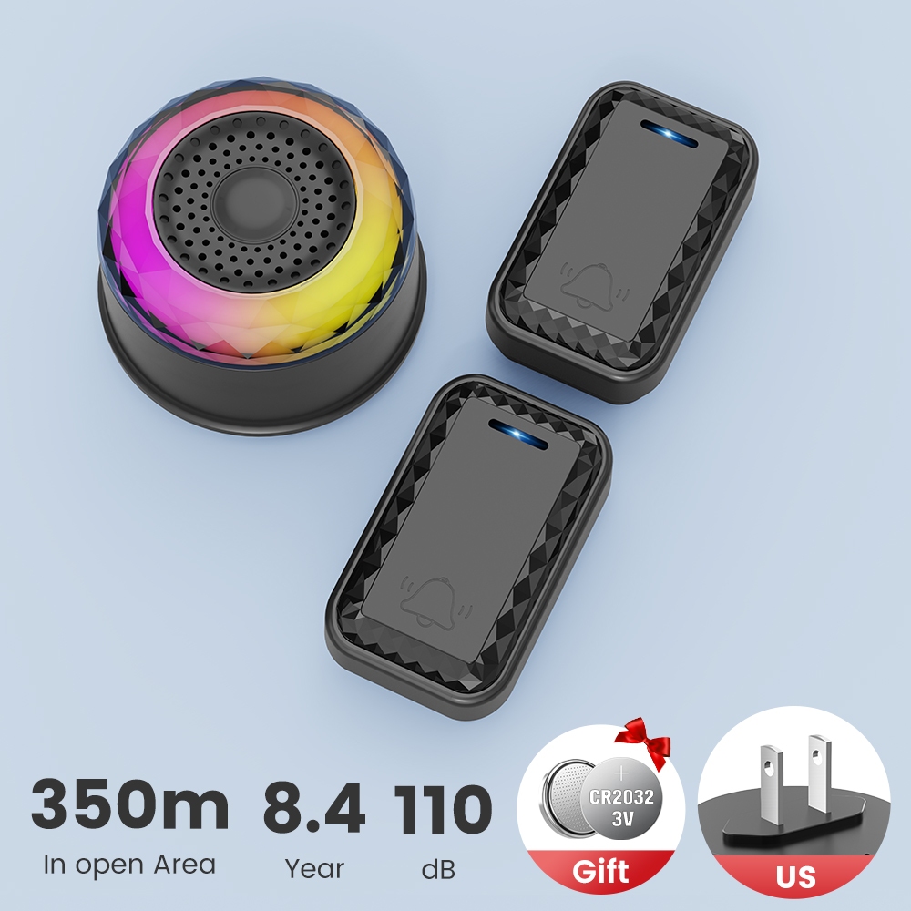 SMATRUL cacazi กริ่งประตู ไร้สาย แบบกันน้ำ